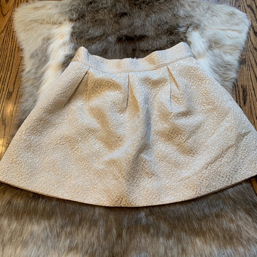 FRENCHI gold shimmery skirt